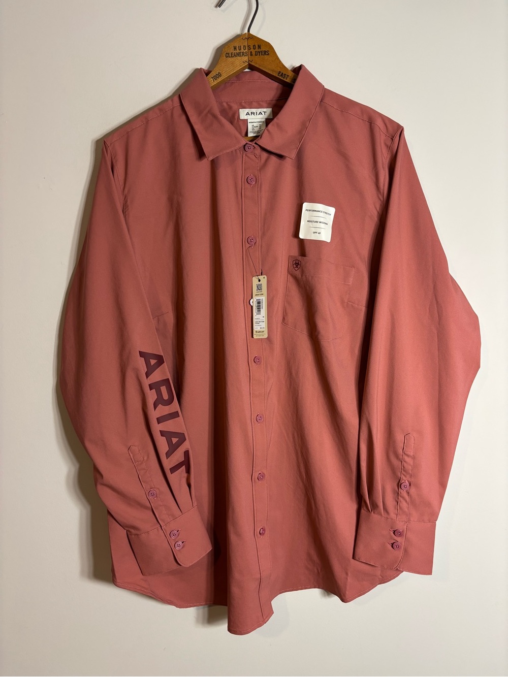 Ariat Kirby Pro Long Sleeve Shirt Western Workwear 1X New
